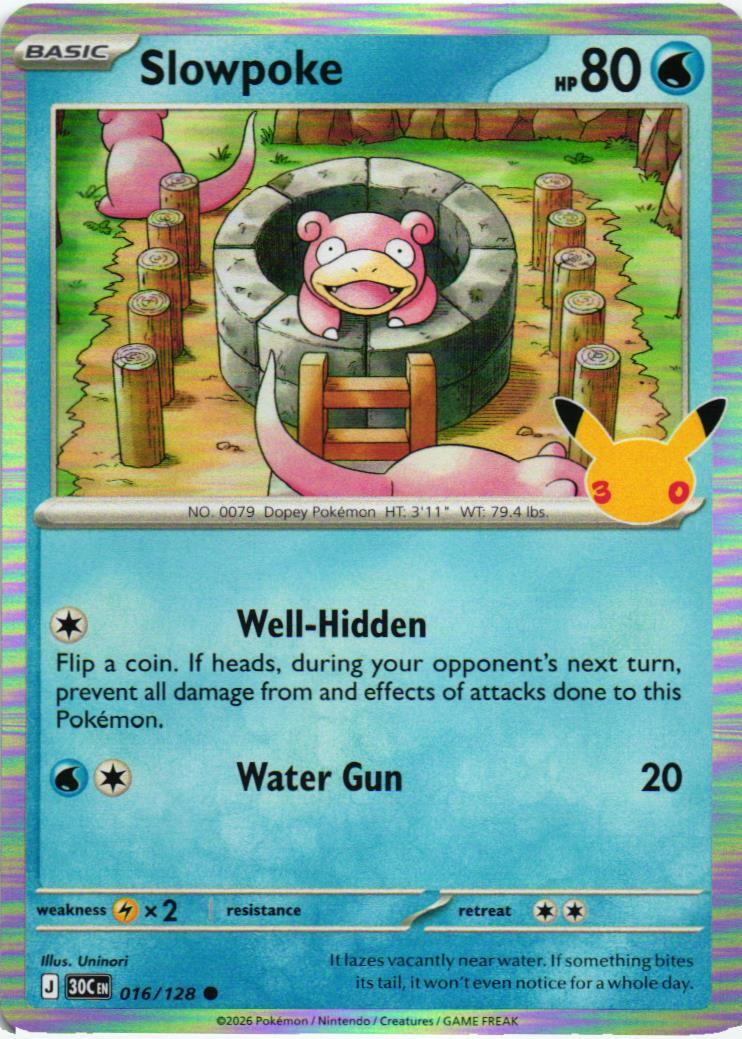Slowpoke 016 30th Celebration English