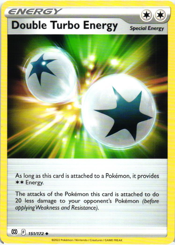 BRS Double Turbo Energy 151/172 Brilliant Stars Uncommon English