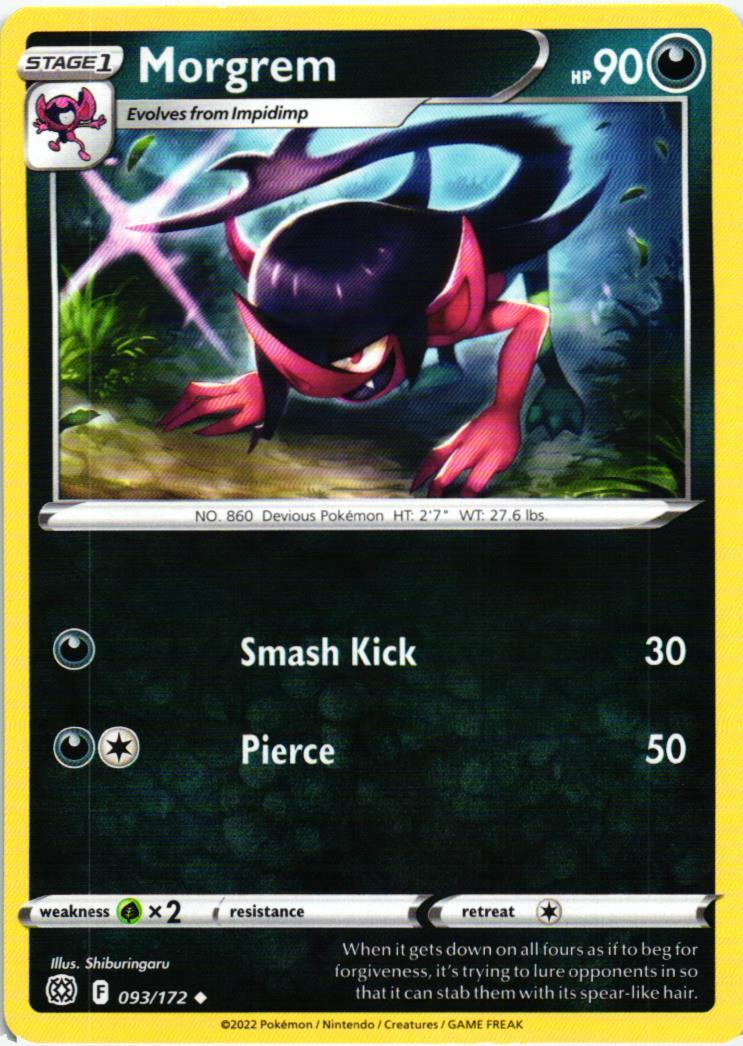 BRS Morgrem 093/172 Brilliant Stars Uncommon English