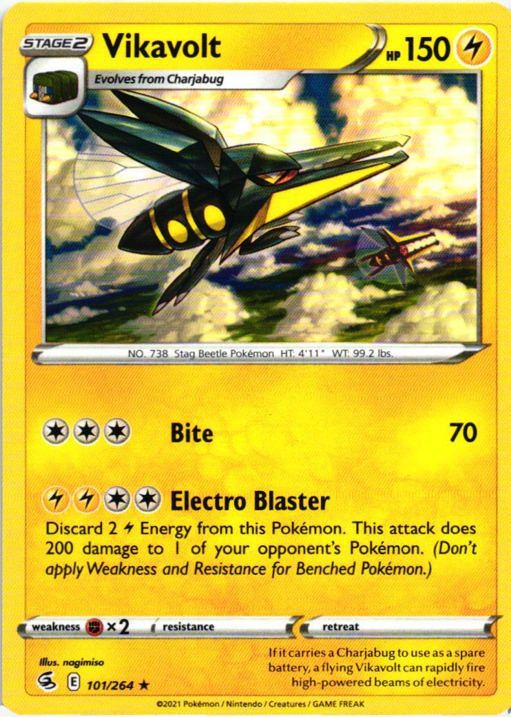 FST Vikavolt 101/264 Fusion Strike Rare English