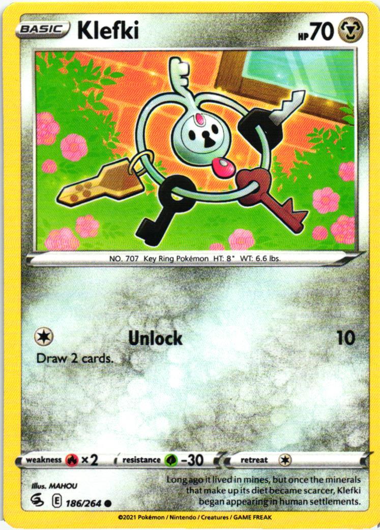 FST Klefki 186/264 Fusion Strike Common English