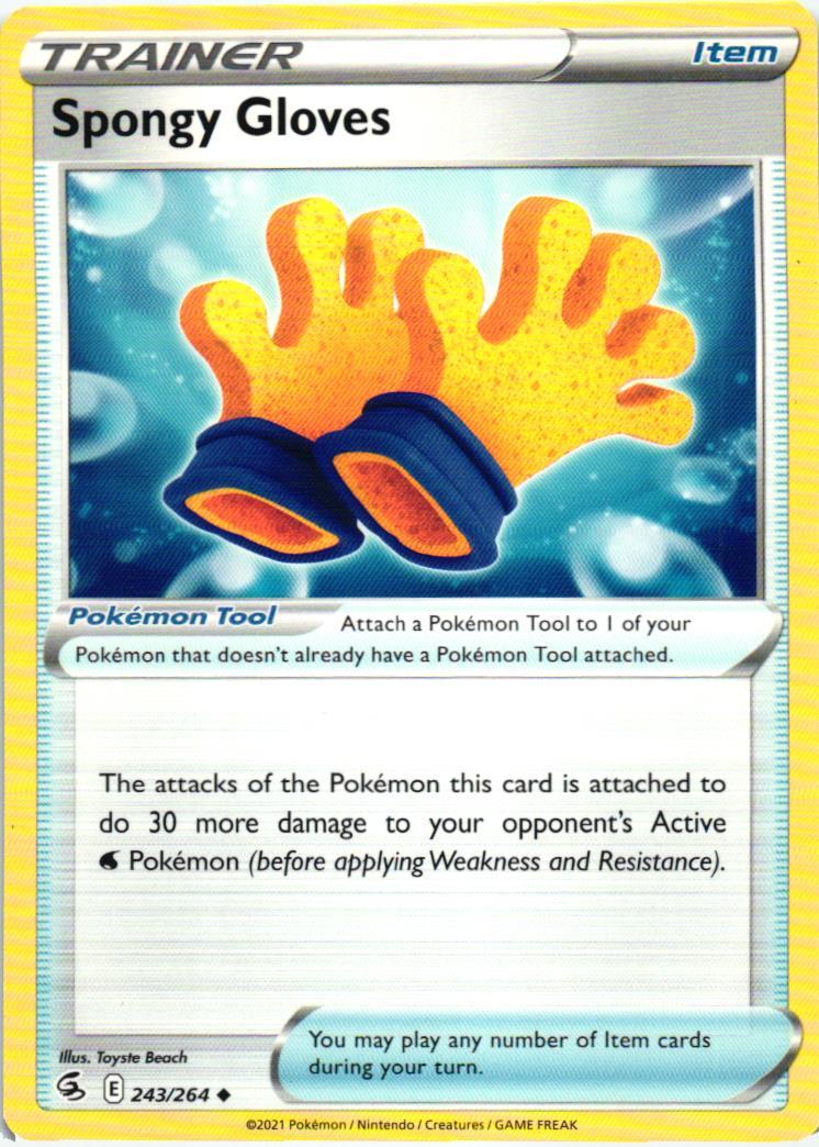 FST Spongy Gloves 243/264 Fusion Strike Uncommon English