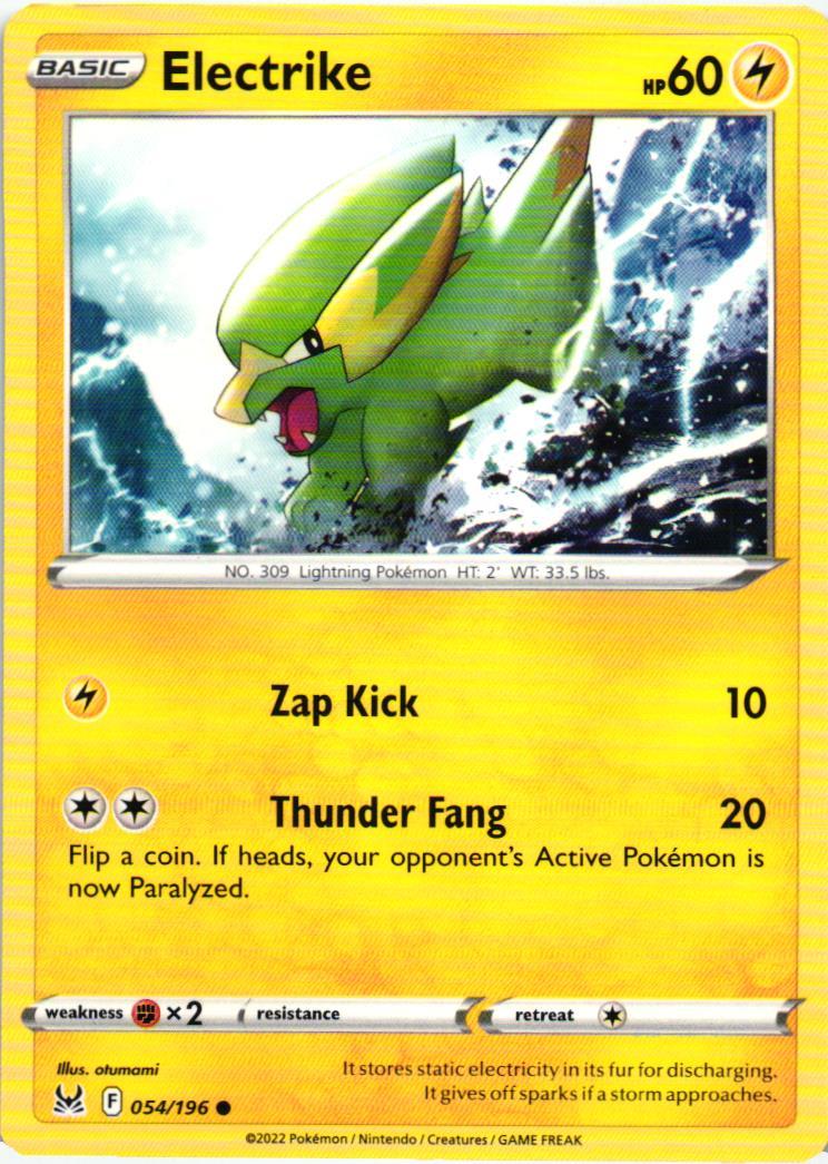 LOR Electrike 054/196 Lost Origin Common English