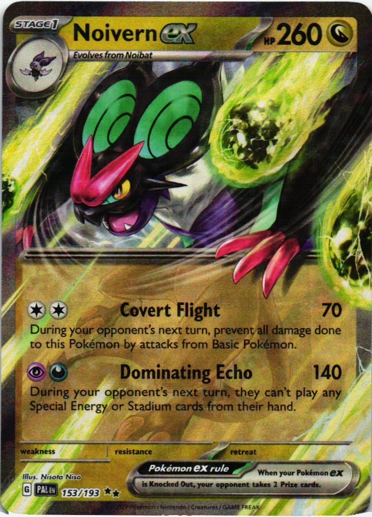 PAL Noivern ex 153/193 Paldea Evolved Double rare English