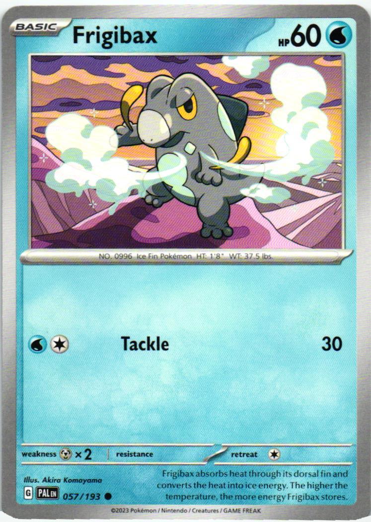 PAL Frigibax 057/193 Paldea Evolved Common English