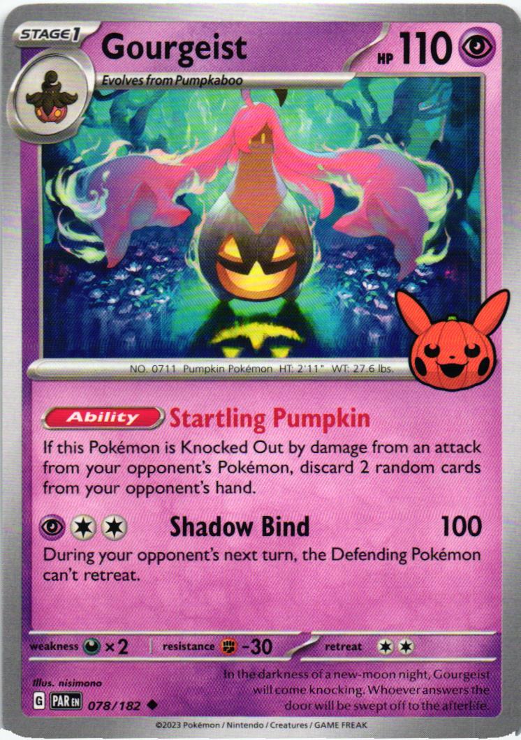 PAR Gourgeist 078/182 Paradox Rift Uncommon English