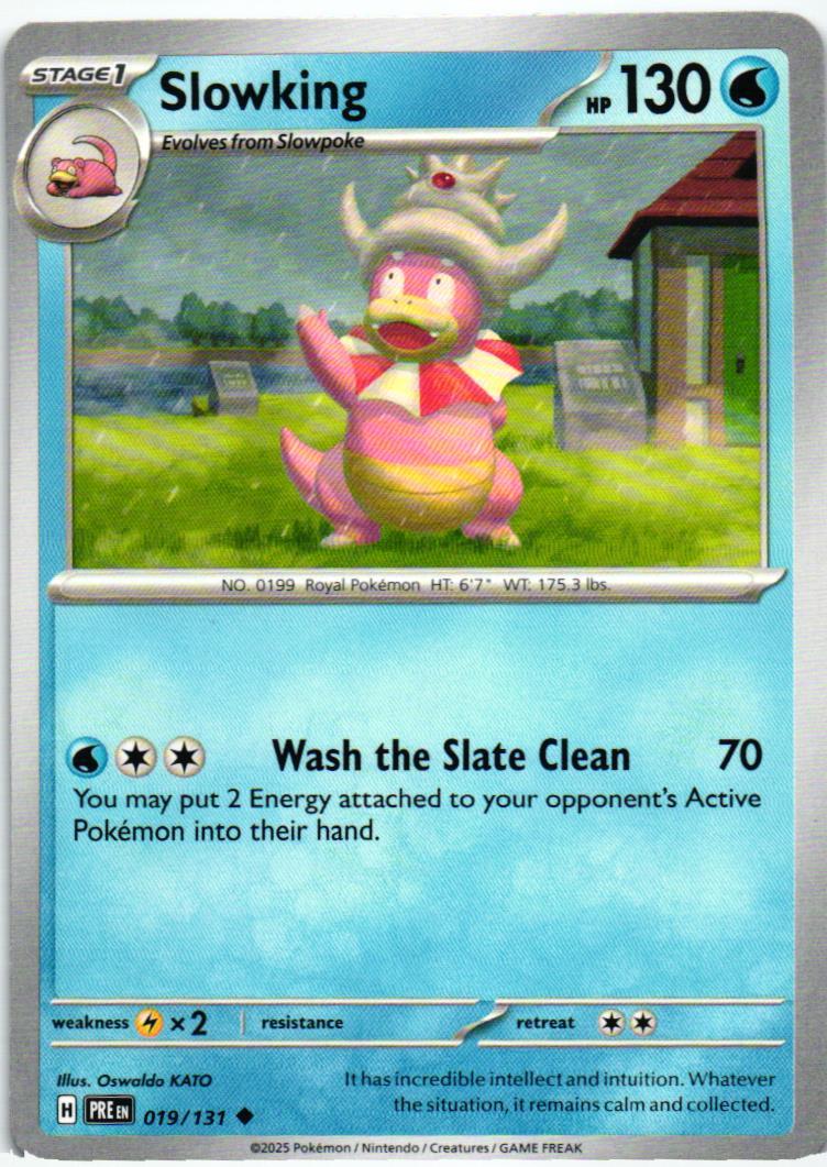PRE Slowking 019/131 Prismatic Evolutions Uncommon English