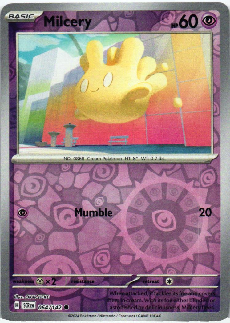 SCR Milcery 064/142 Stellar Crown Common English