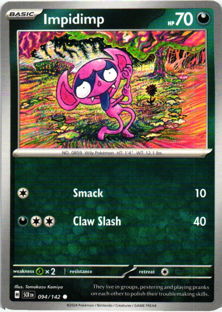 SCR Impidimp 094/142 Stellar Crown Common English