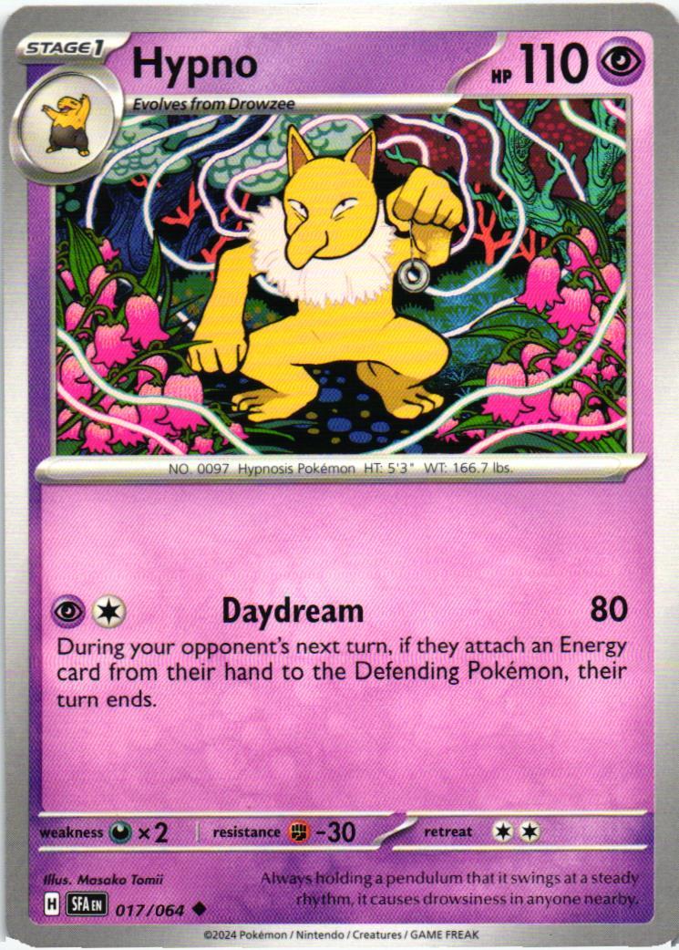 SFA Hypno 017/064 Shrouded Fable Uncommon English