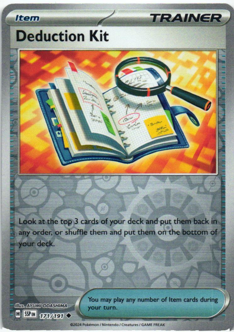 SSP Deduction Kit 171/191 Surging Sparks Uncommon English