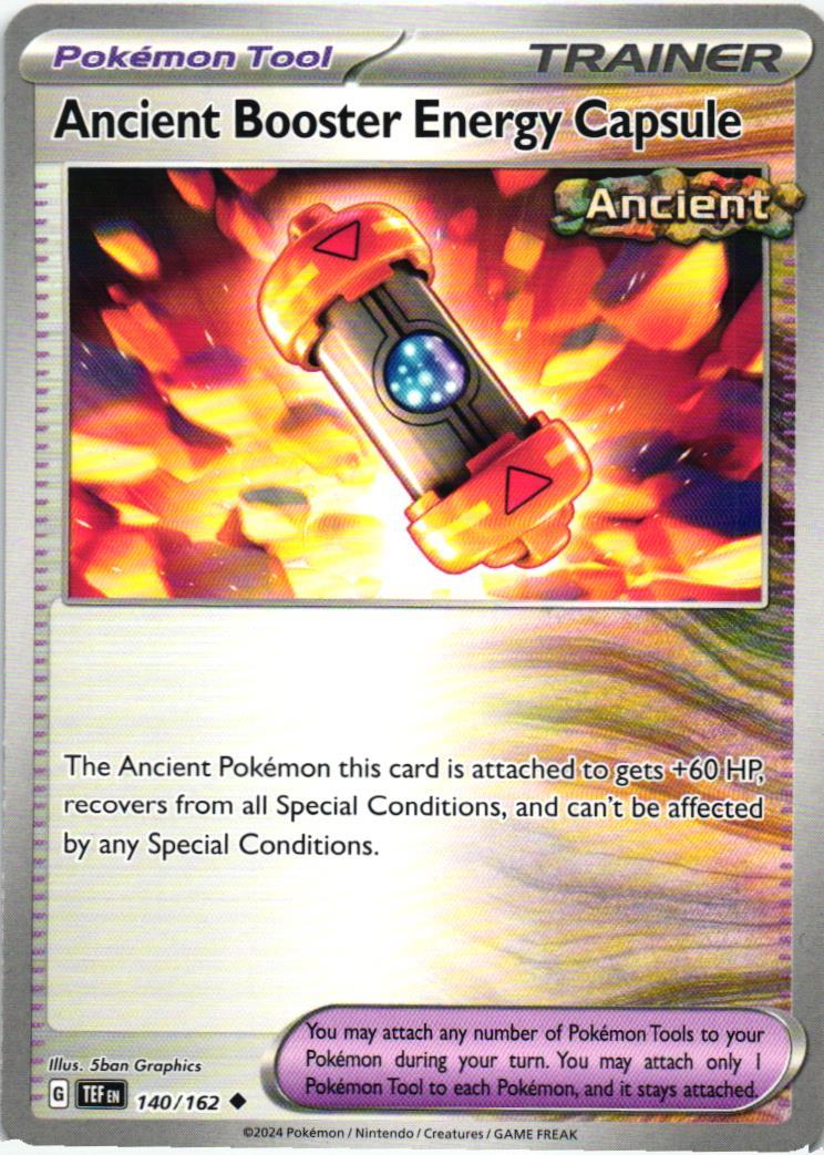 TEF Ancient Booster Energy Capsule 140/162 Temporal Forces Uncommon English