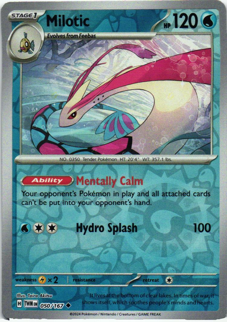 TWM Milotic 050/167 Twilight Masquerade Uncommon English